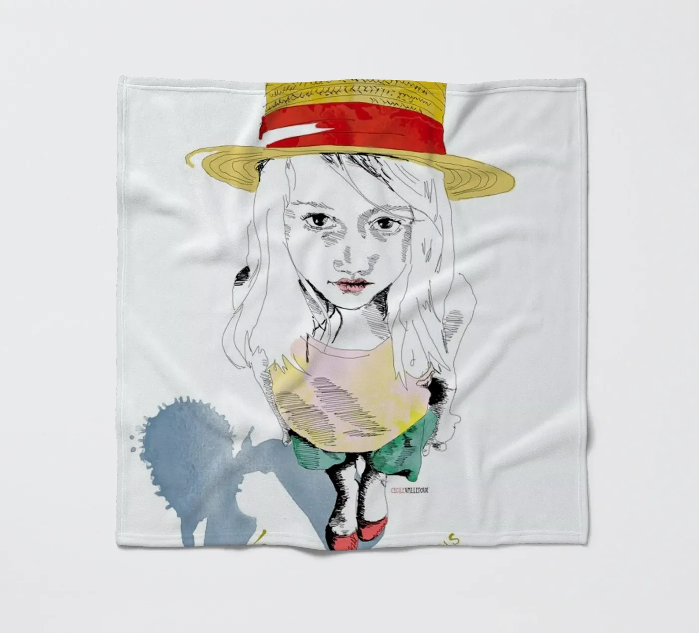 Wild Things fleecedeken van La Belette Rose