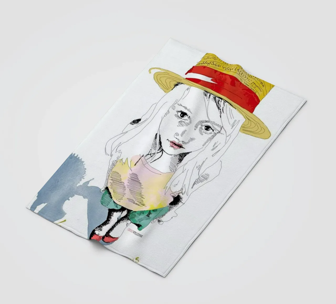 Wild Things fleecedeken van La Belette Rose