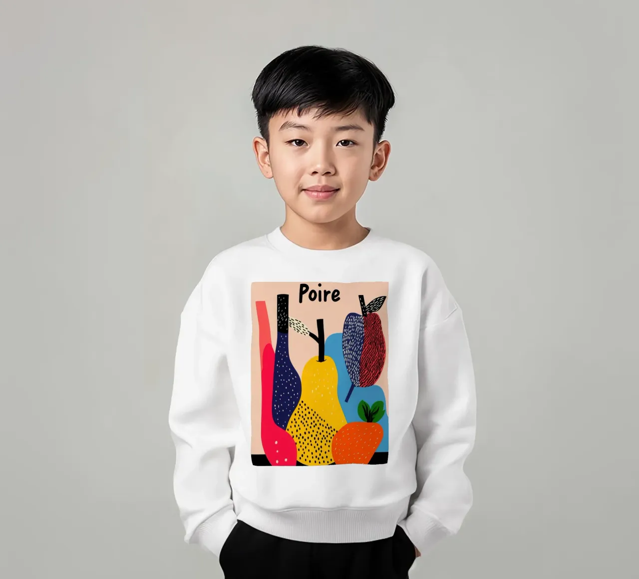 festival delle pere felpa bambino da Pop and Fruits - Affiches & posters