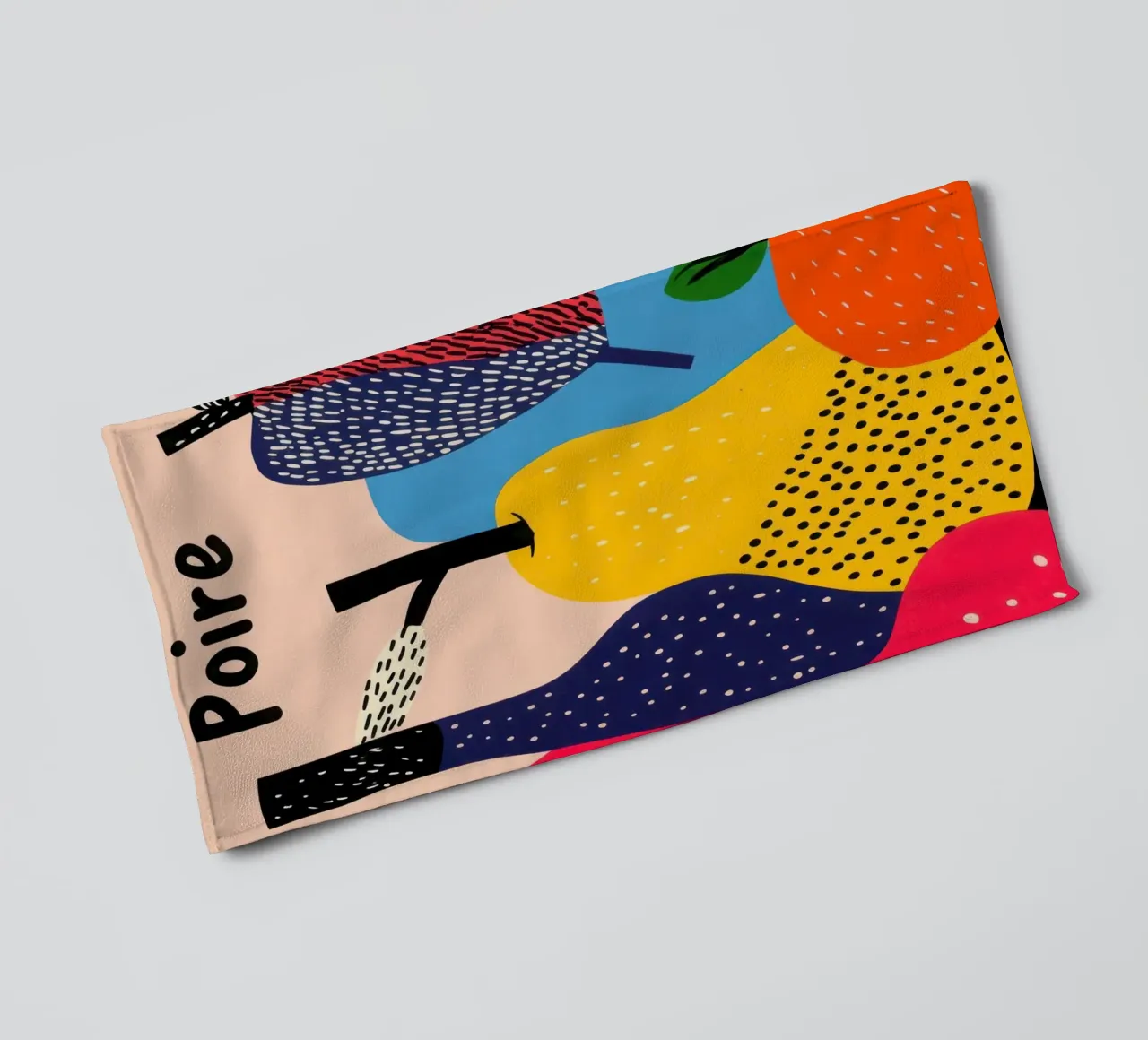 festival delle pere asciugamano da bagno da Pop and Fruits - Affiches & posters