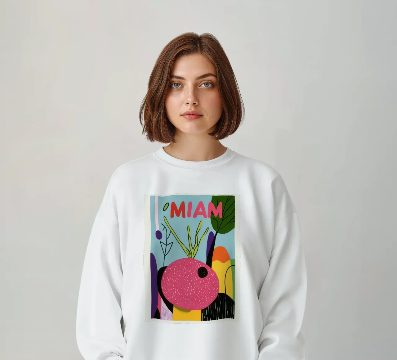Miam miam radis felpa da Pop and Fruits - Affiches & posters