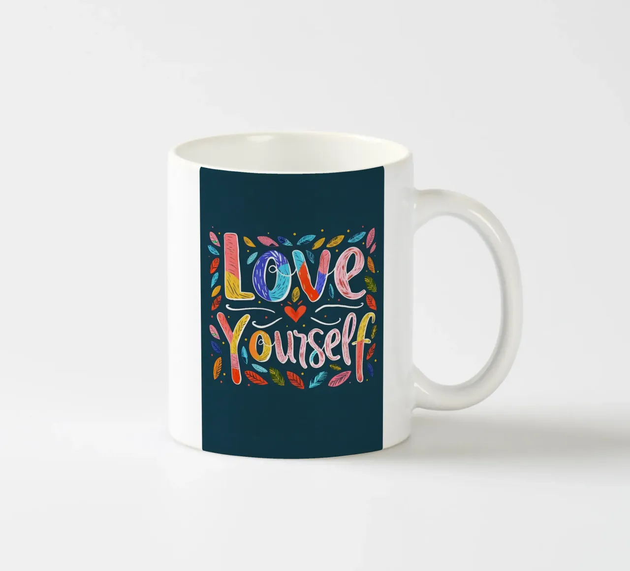 Love Yourself tazza in ceramica da ramosashop