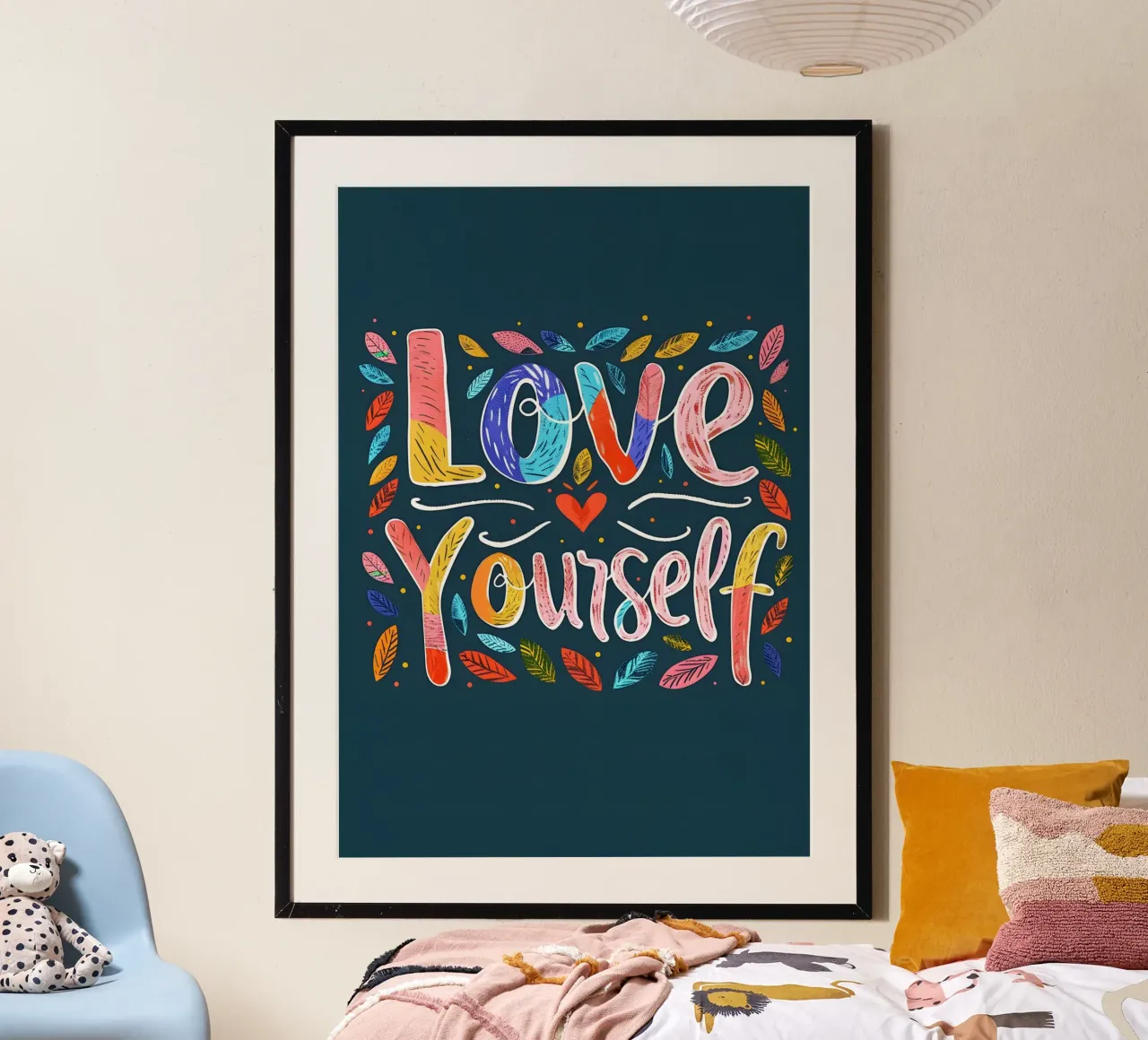Love Yourself poster da ramosashop