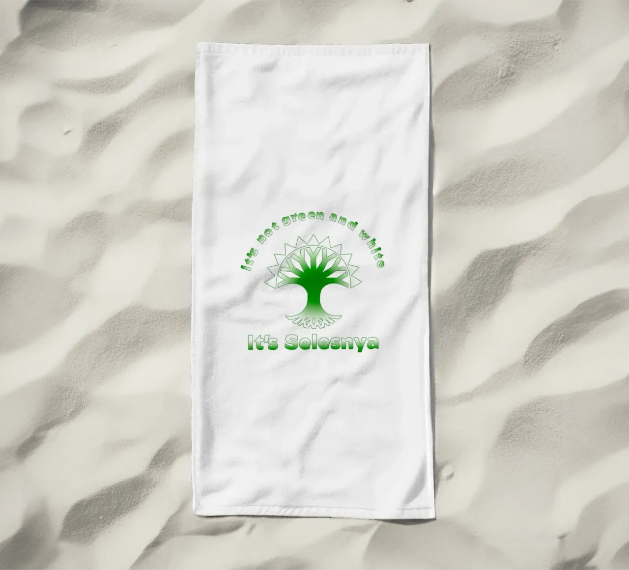 Non è verde e bianco, è Selesnya. telo mare da Loobs