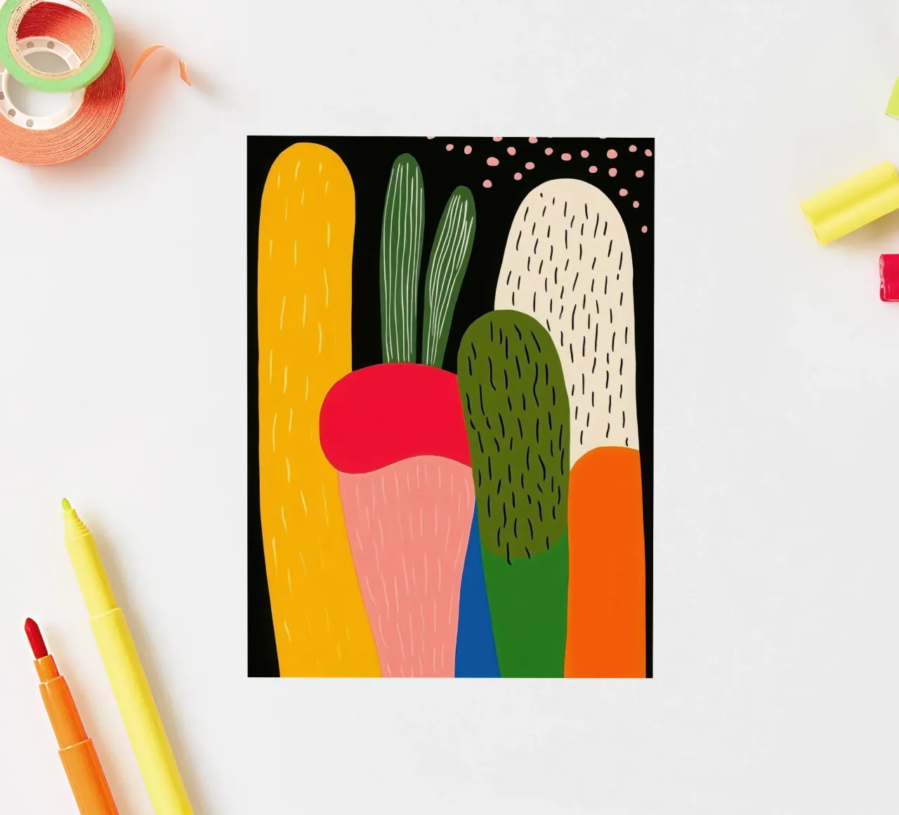 Nachtkarotte Sticker von Pop and Fruits - Affiches & posters