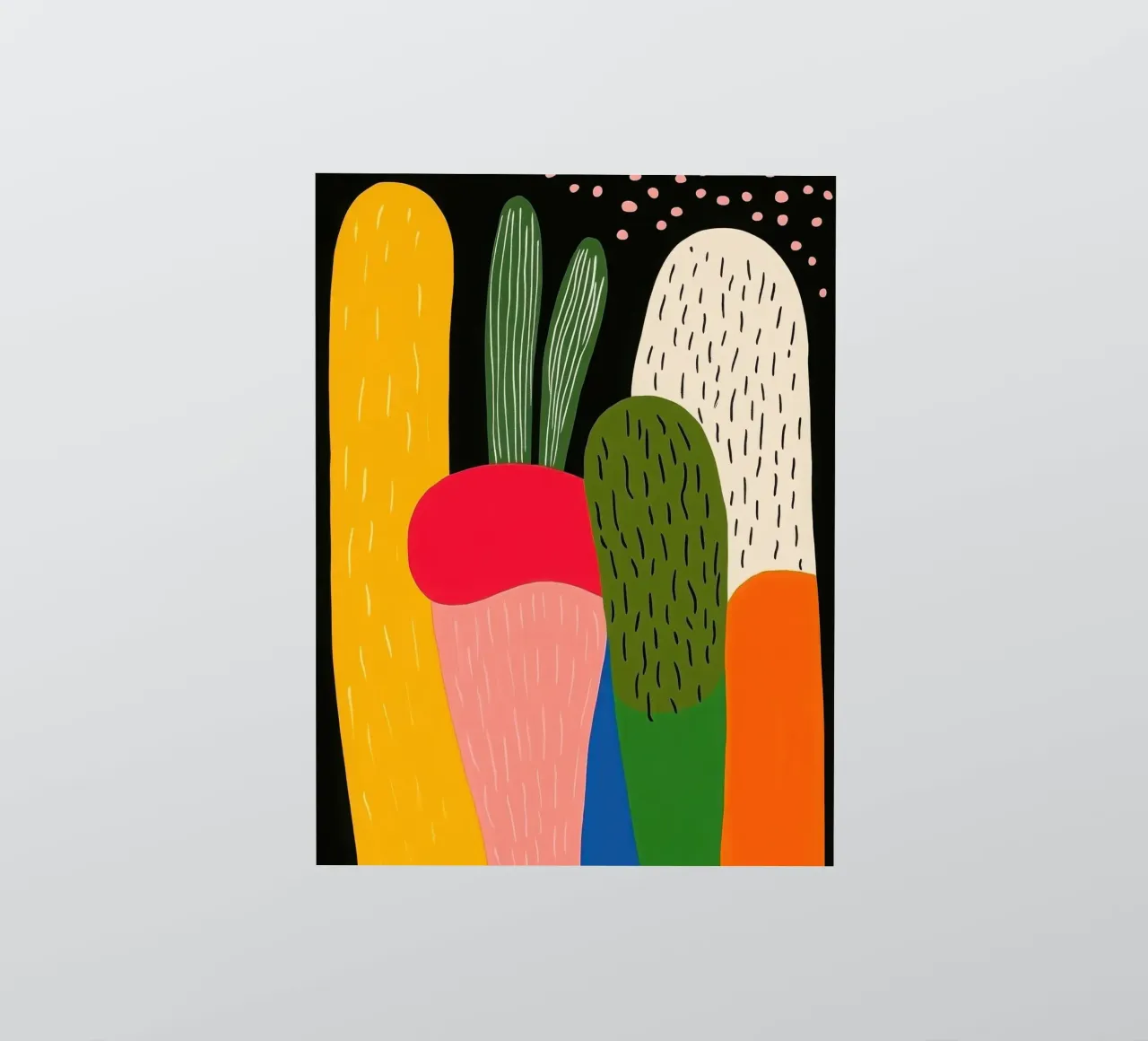 Nachtkarotte Sticker von Pop and Fruits - Affiches & posters