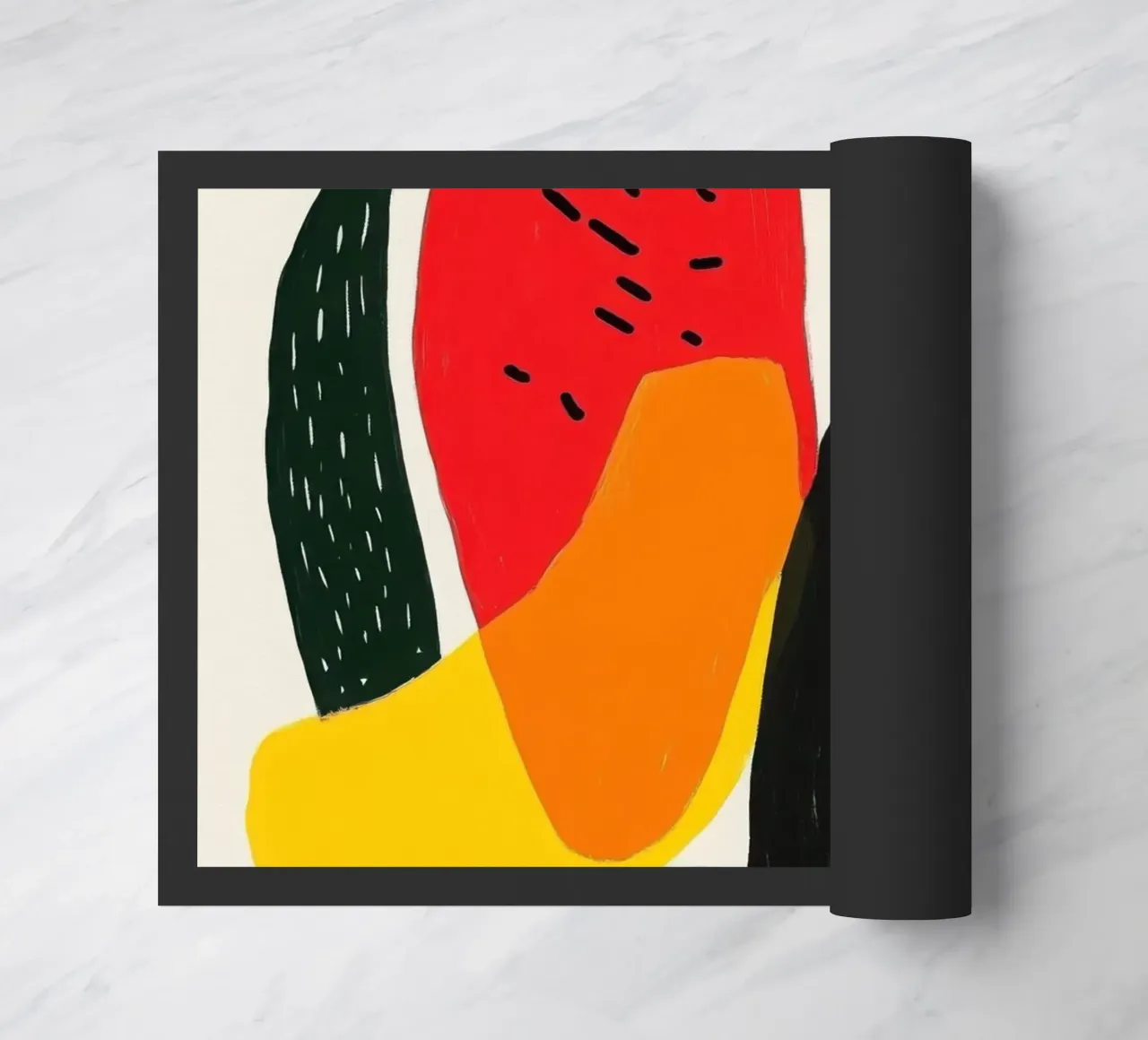Zusammensetzung von Gemüse Fußmatte von Pop and Fruits - Affiches & posters