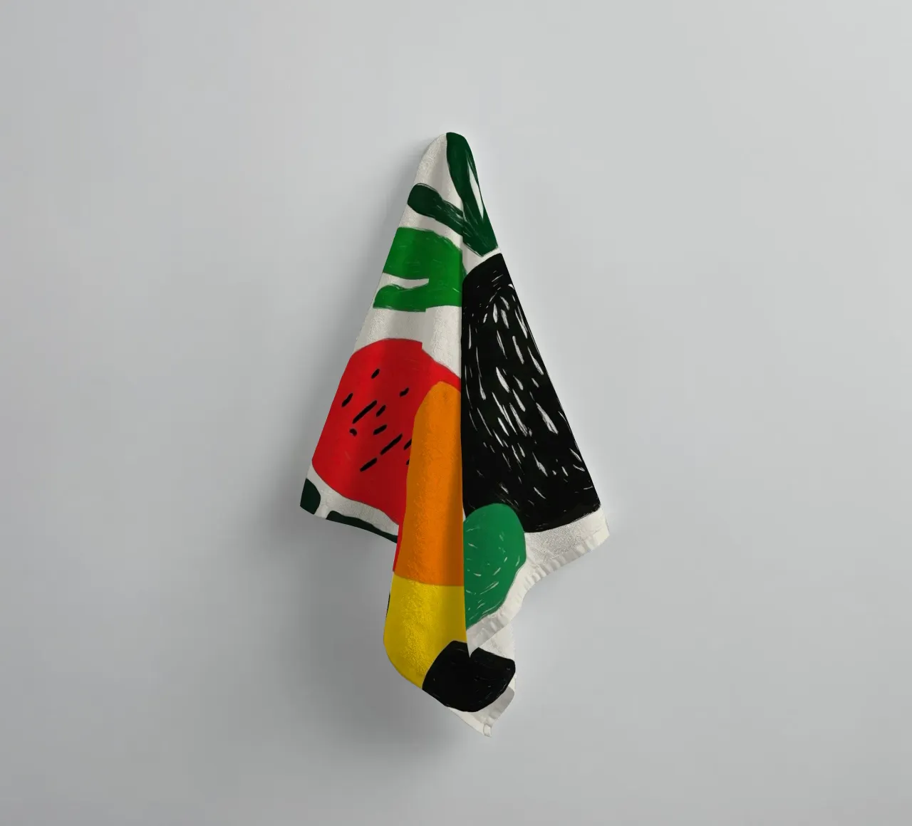 Composizione delle verdure asciugamano da bagno da Pop and Fruits - Affiches & posters