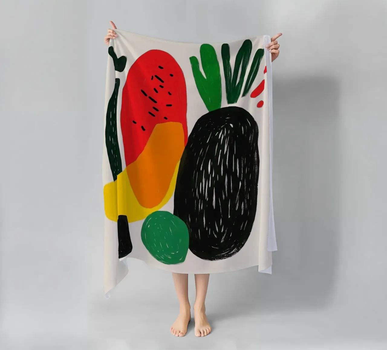 Composizione delle verdure telo mare da Pop and Fruits - Affiches & posters