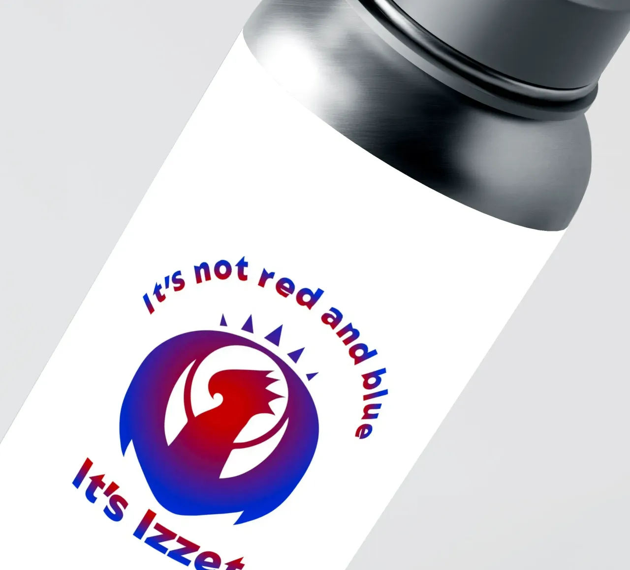 Ce n'est pas rouge et bleu C'est Izzet autocollant de Loobs