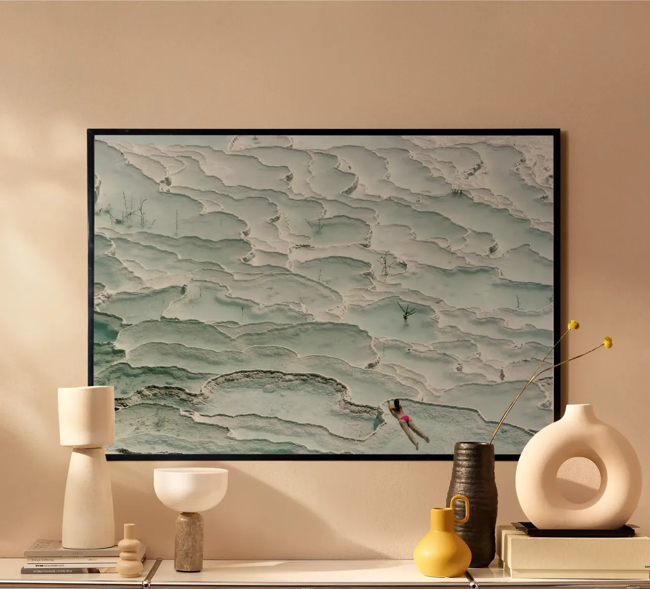 Turquoise Paradise - Igor Tinak carta hahnemühle da Pictufy