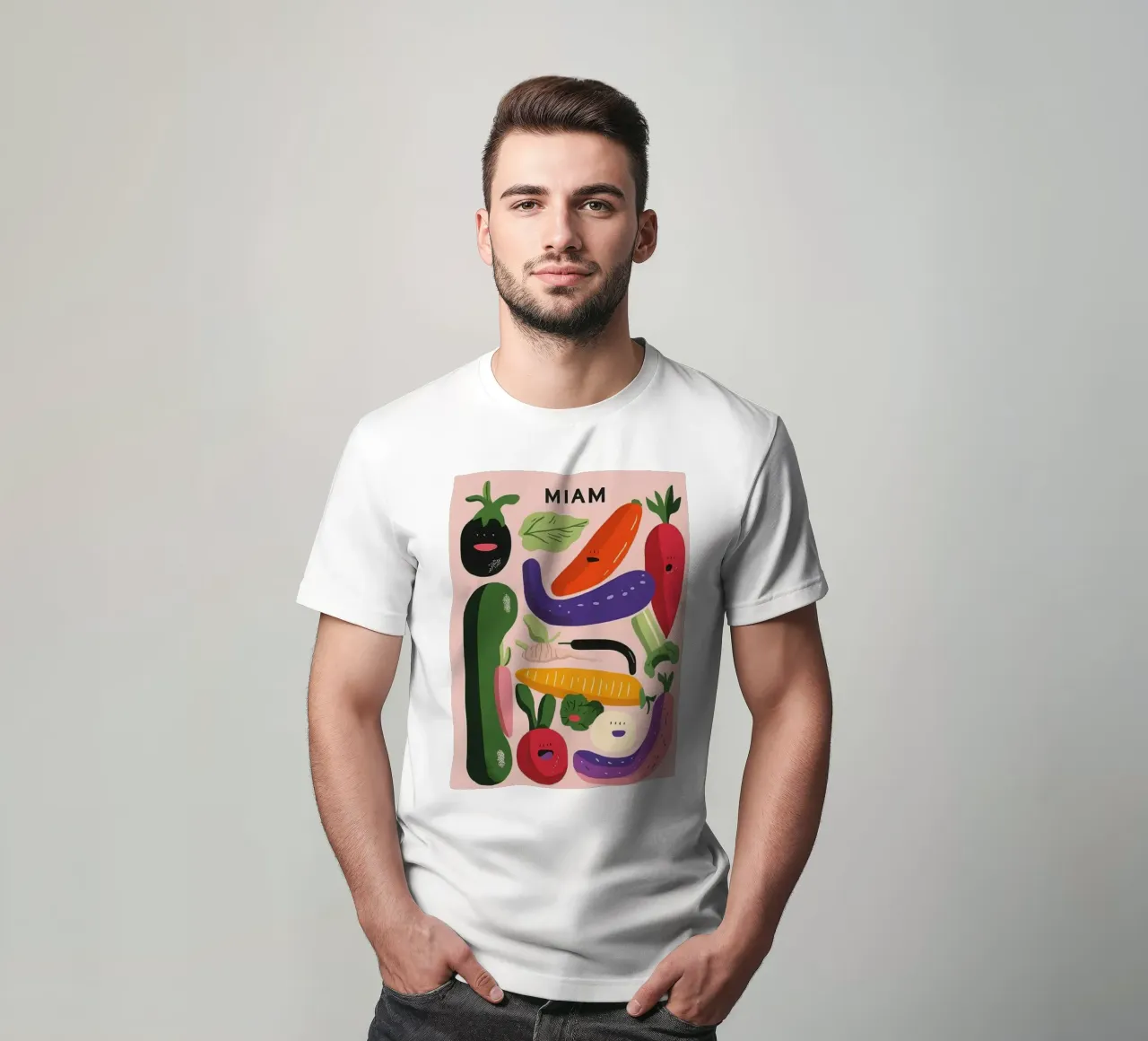 MIAM : Verdure maliziose t-shirt da Pop and Fruits - Affiches & posters