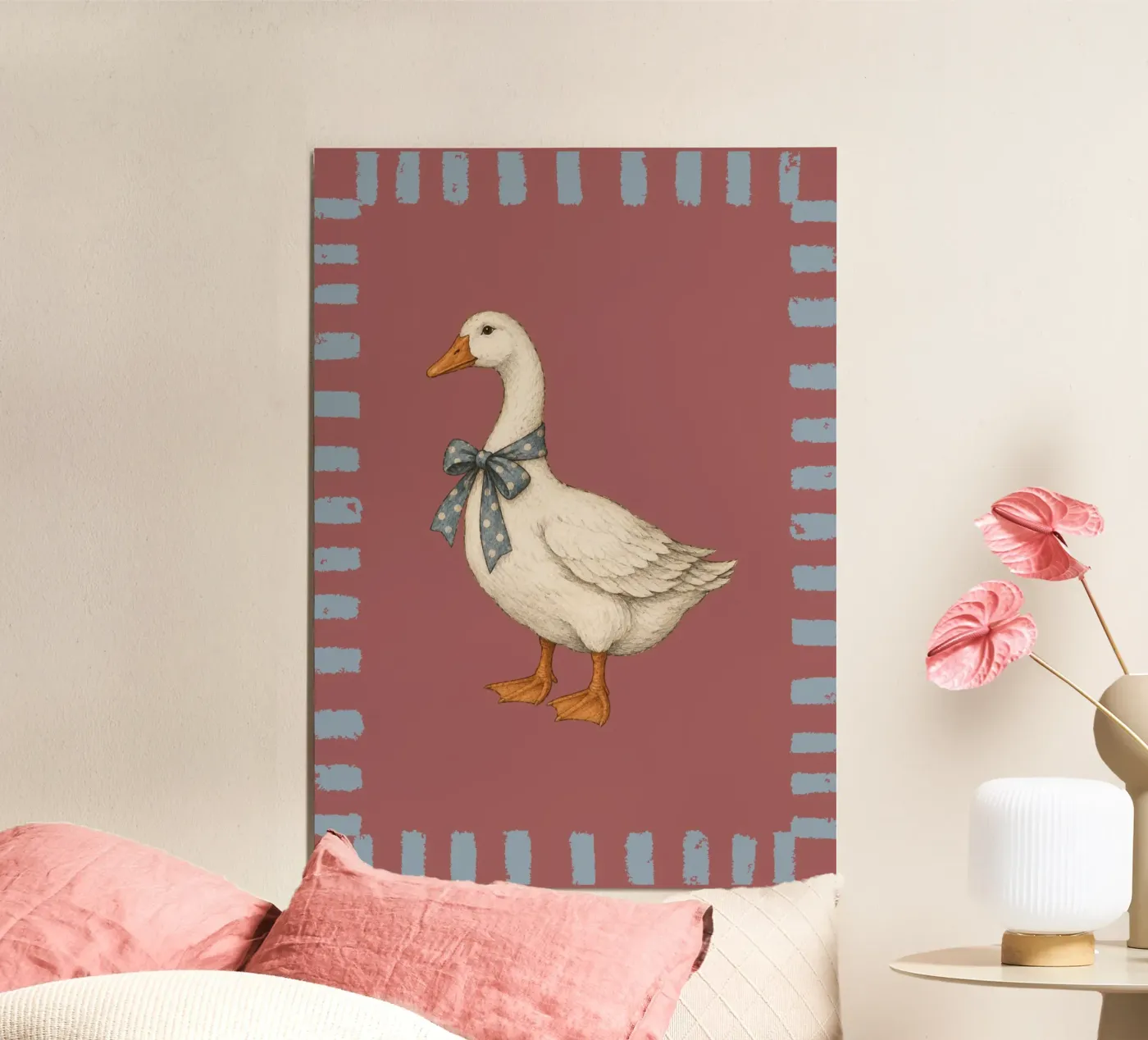 Gans Poster von Art by VSL