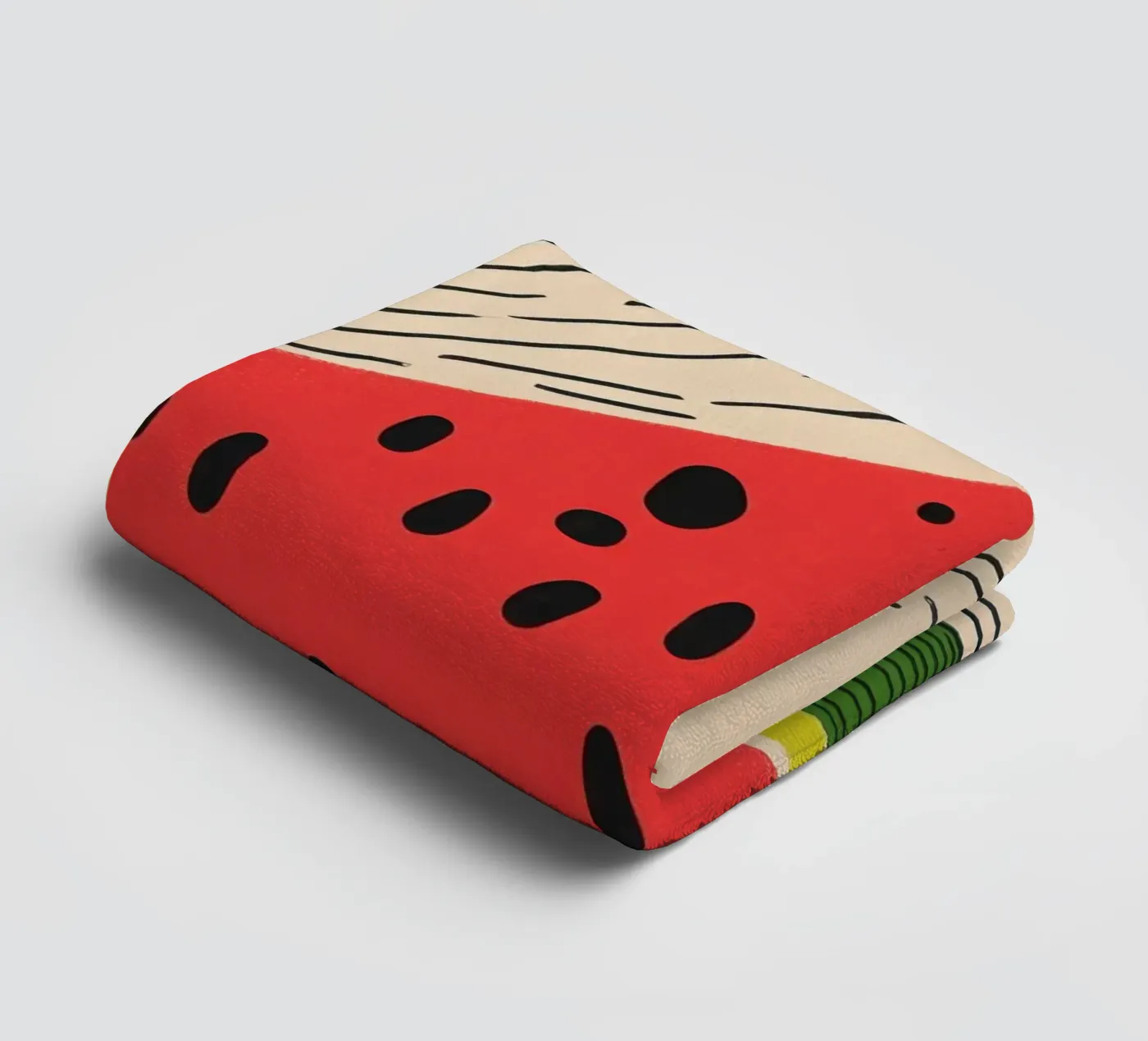 Hum : Pastèque d'Été serviette de bain de Pop and Fruits - Affiches & posters