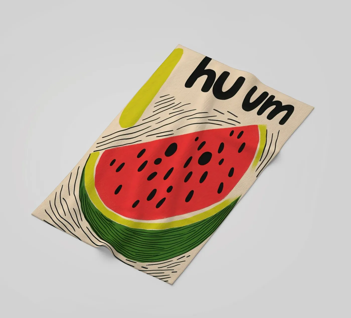 Hum : Anguria estiva telo mare da Pop and Fruits - Affiches & posters