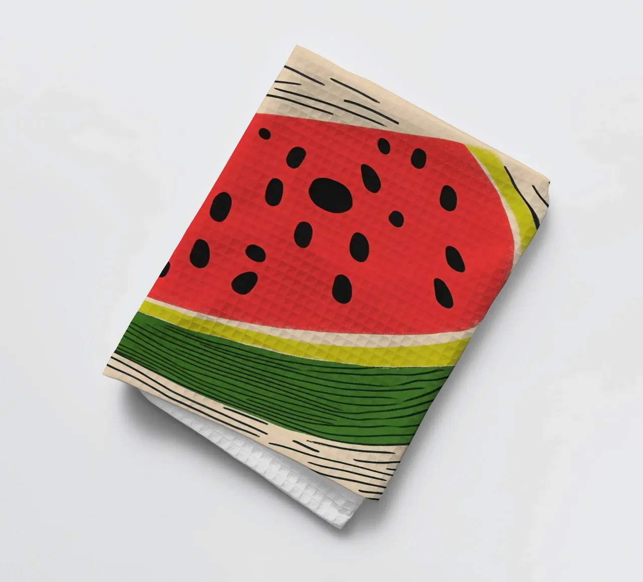 Hum : Pastèque d'Été torchon de Pop and Fruits - Affiches & posters