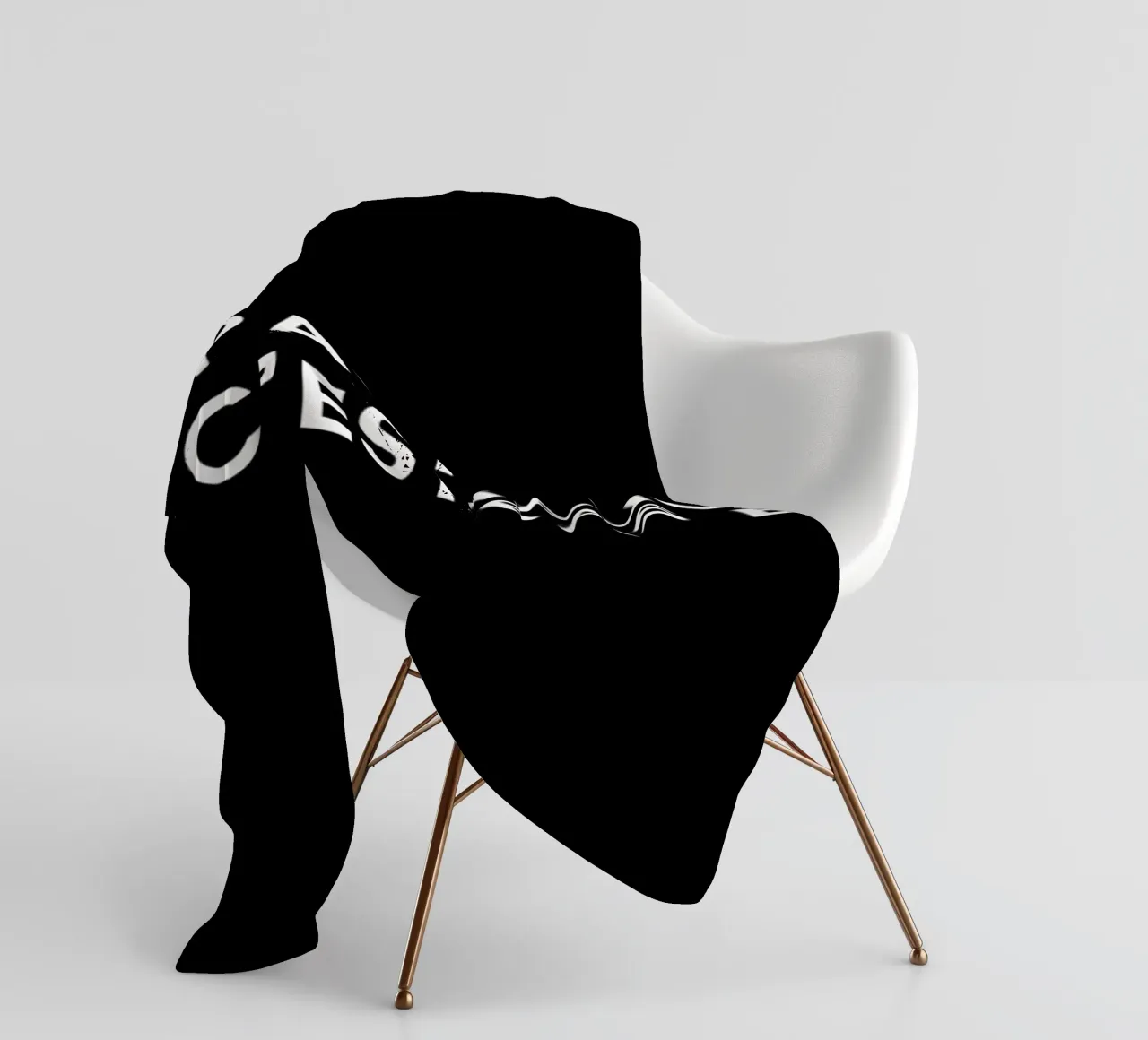 C'est pas mauvais mais c'est pas bon - Black coperta in pile da Intertitres