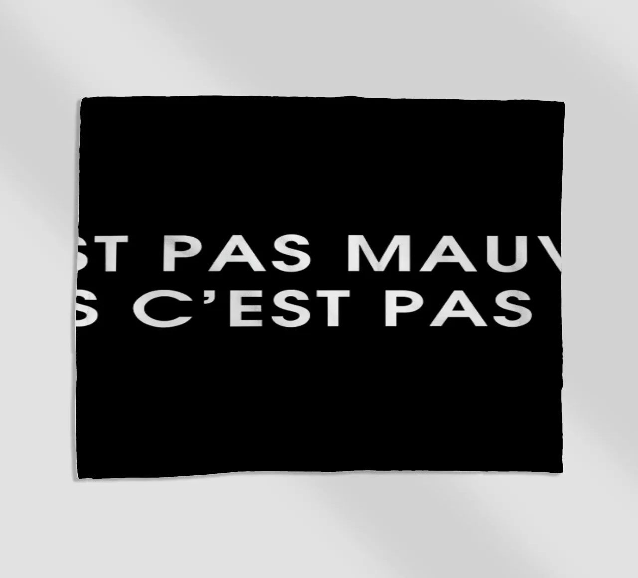 C'est pas mauvais mais c'est pas bon - Black telo mare da Intertitres