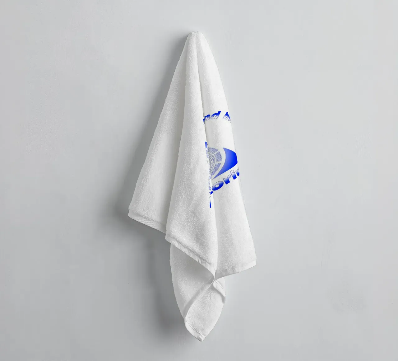 Non è bianco e blu Itz Azorius asciugamano da bagno da Loobs