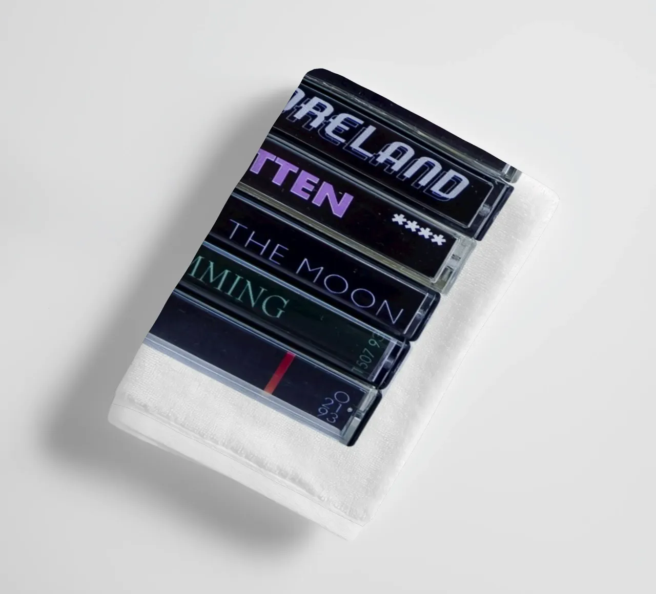 REM - Automatic for the People - Cassette Print towel by MrMustardPrints