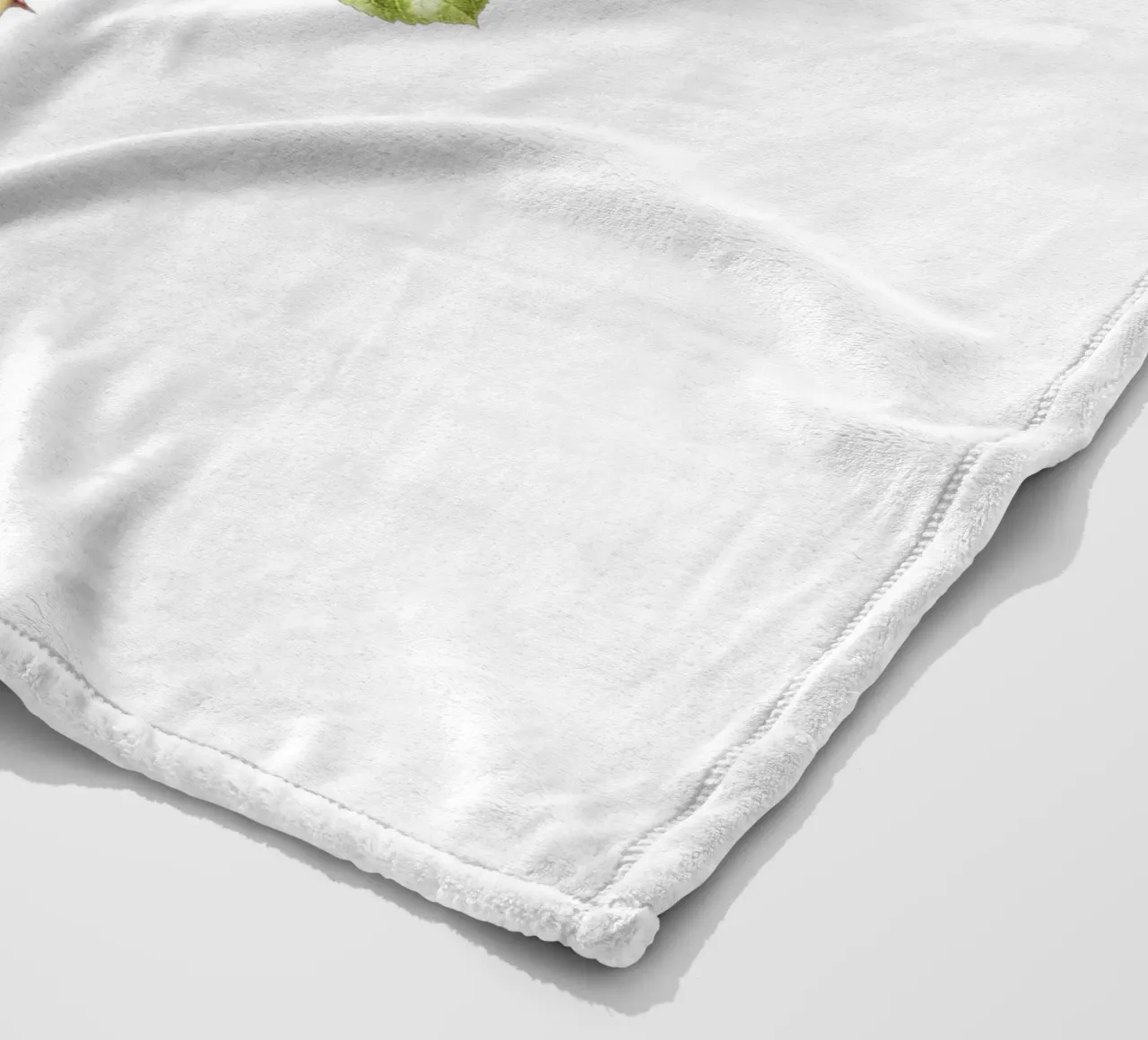 Untamed Beauty: Wild Rose fleece blanket by Curious Collections by Marielle Leenders