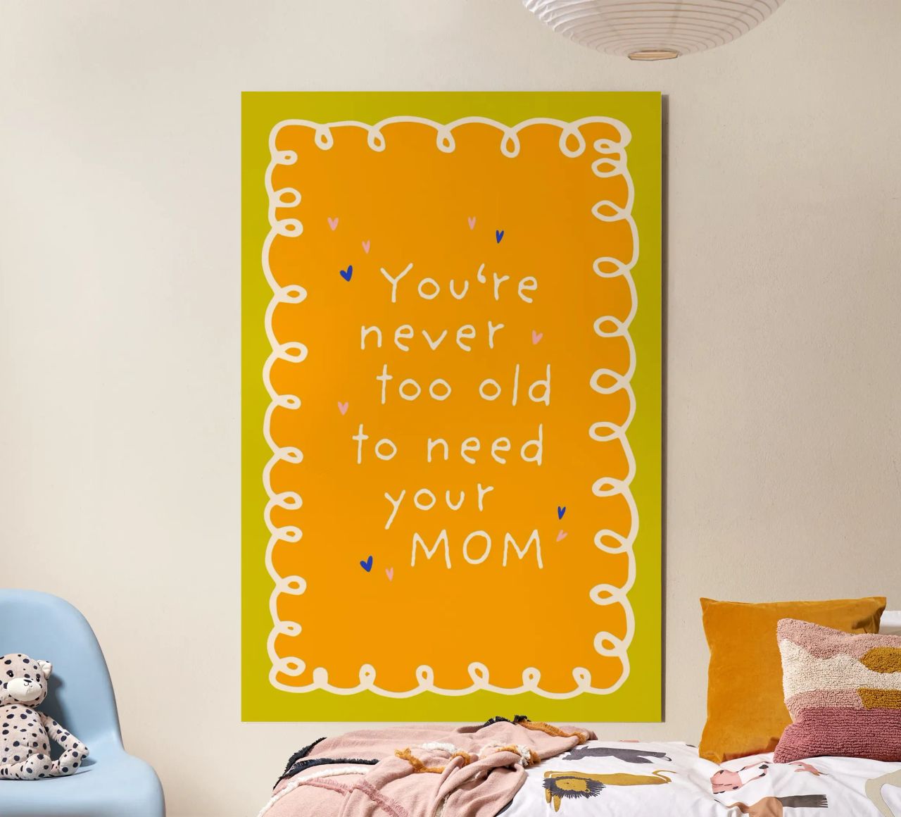 You are never too old to need your mom alluminio dibond da Malou-Studio