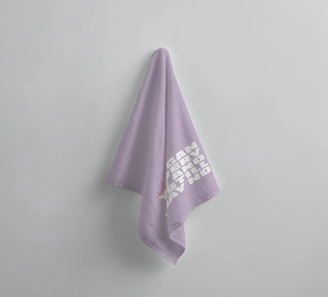 You can be very nice and still say no Handtuch von Malou-Studio