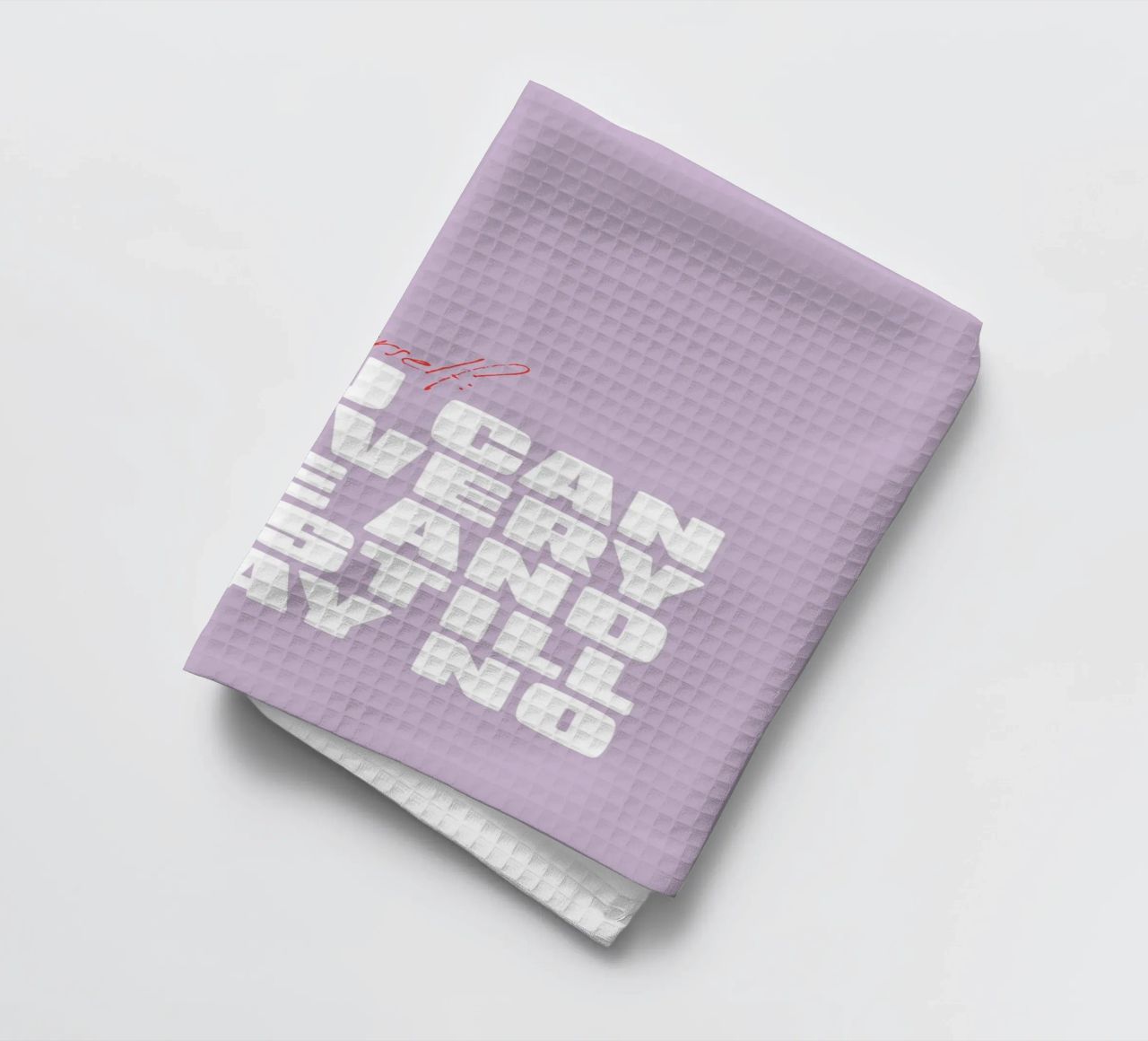 You can be very nice and still say no torchon de Malou-Studio