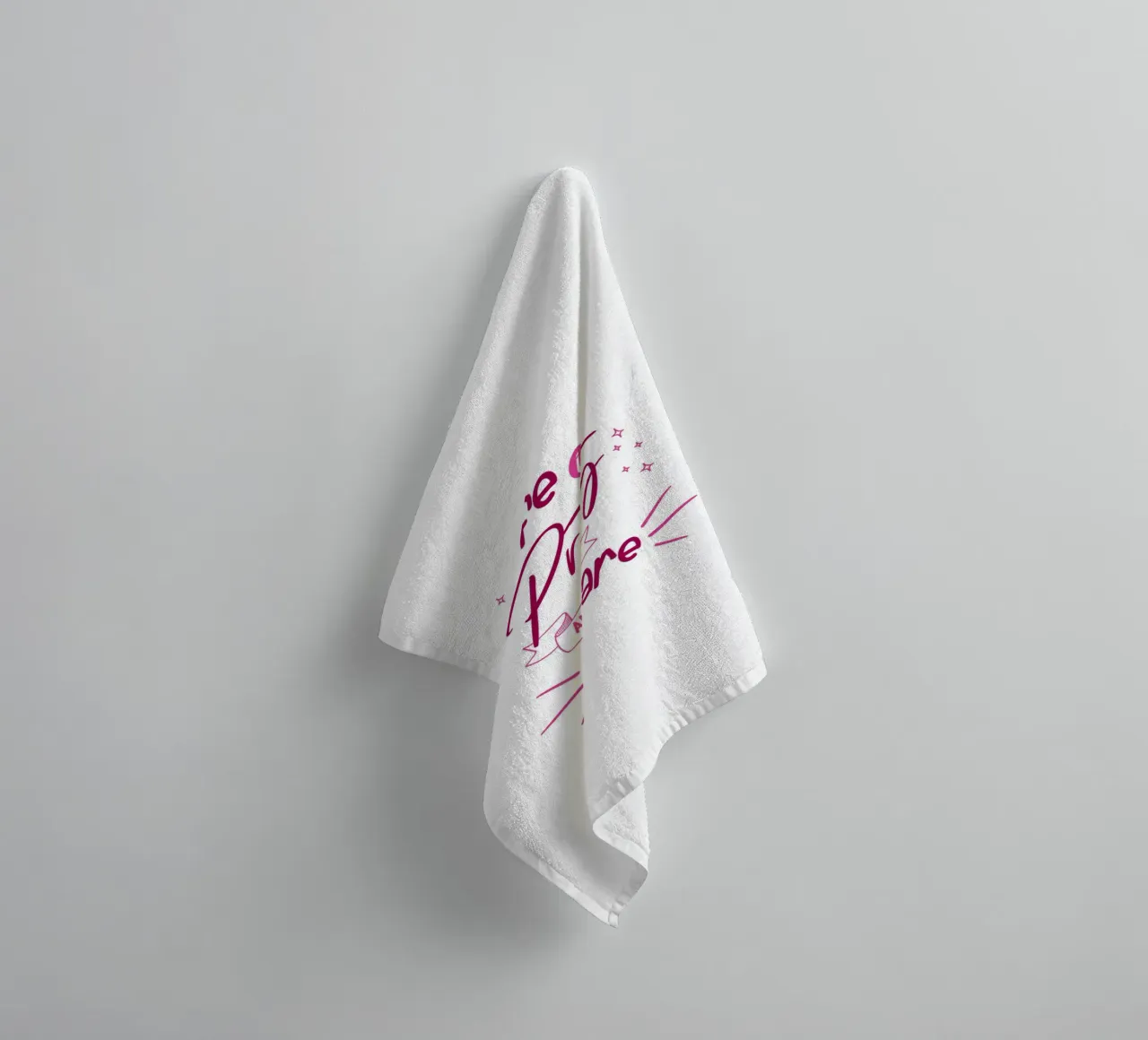 Life is pretty and so you are towel by Loobs