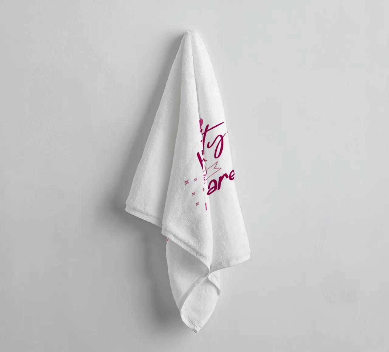Life is pretty and so you are towel by Loobs