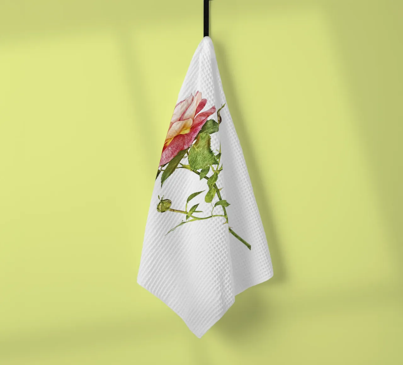 Fusione elegante: rosa arancio-rosa canovaccio da cucina da Curious Collections by Marielle Leenders