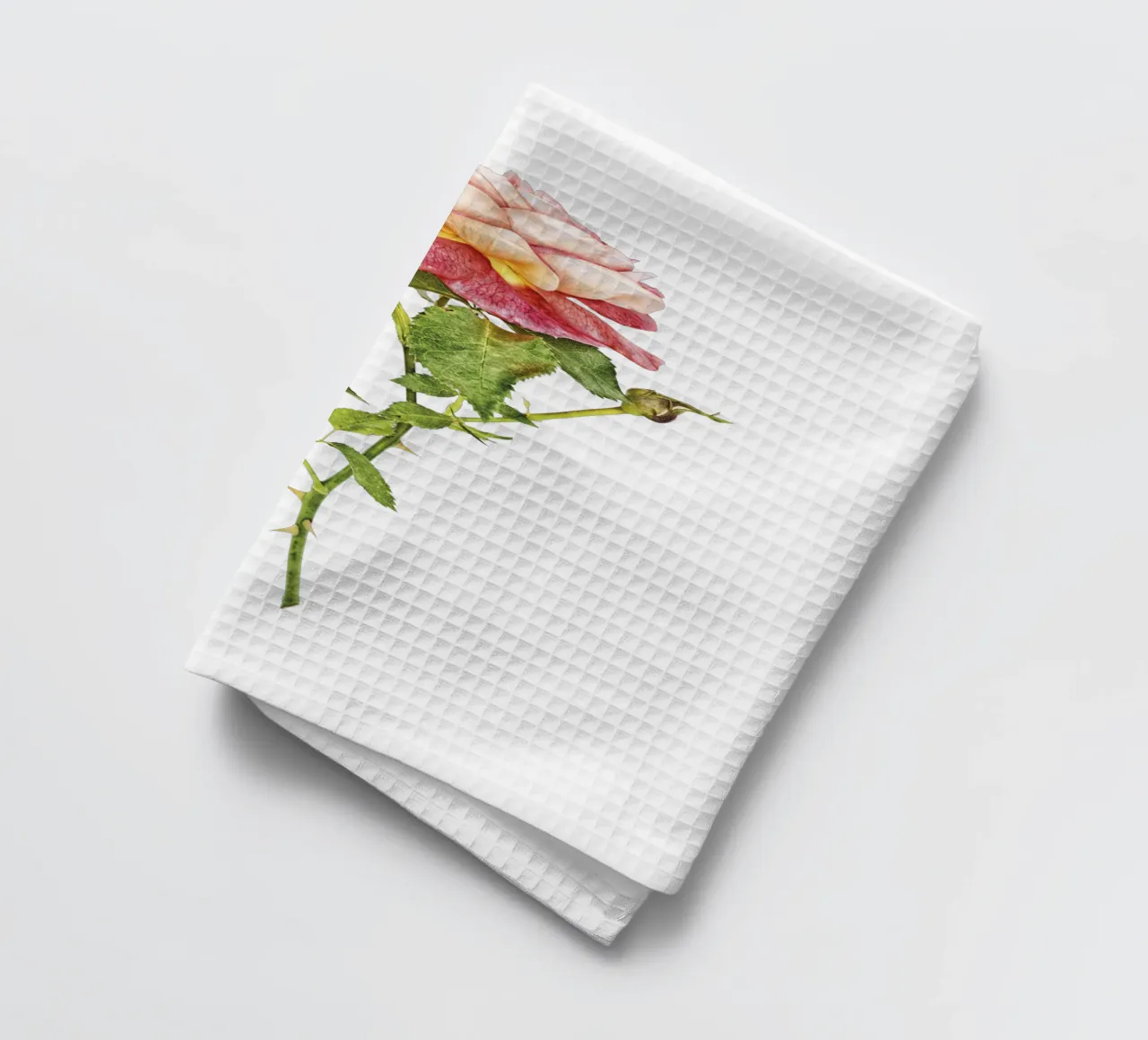 Fusione elegante: rosa arancio-rosa canovaccio da cucina da Curious Collections by Marielle Leenders