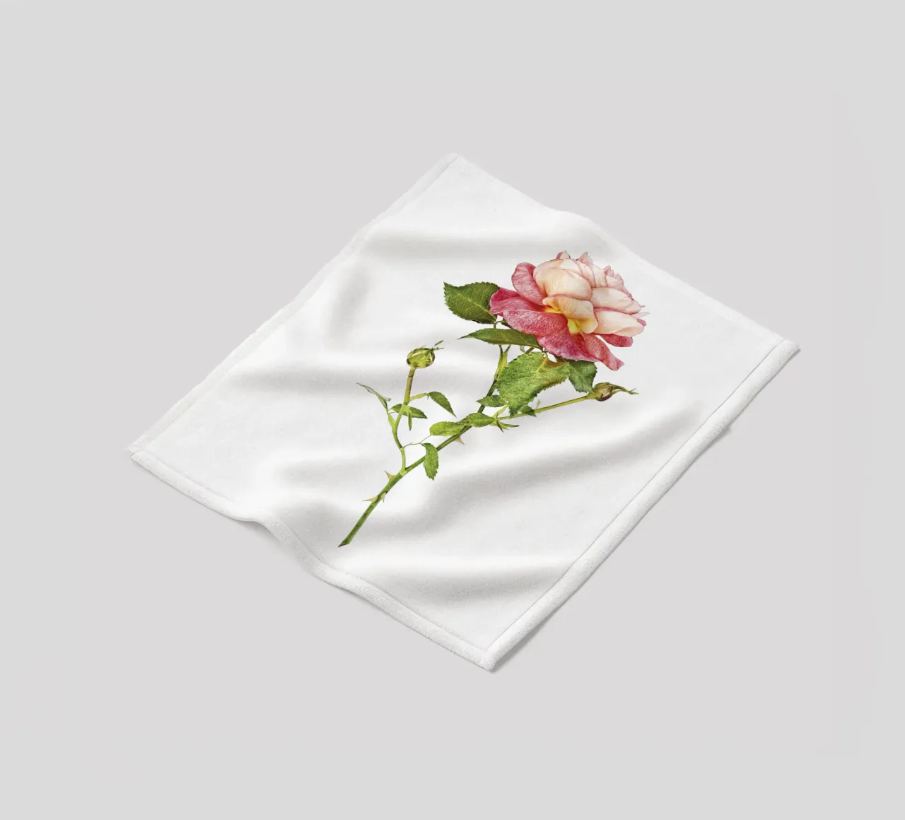 Fusione elegante: rosa arancio-rosa coperta in pile da Curious Collections by Marielle Leenders