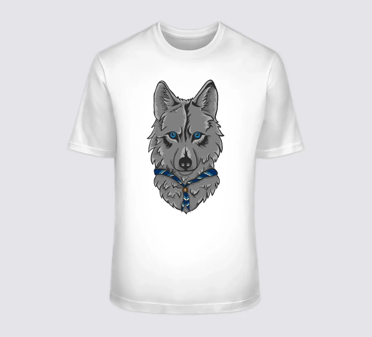 Lupo scout t-shirt da Loobs