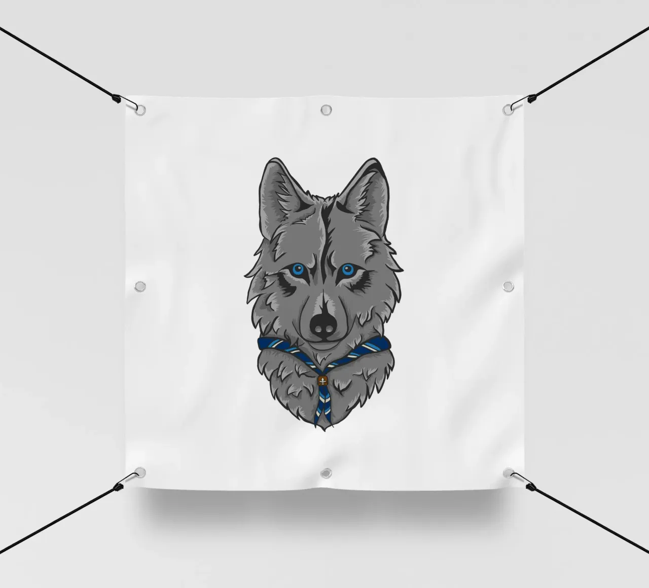 Lupo scout telo in pvc da Loobs