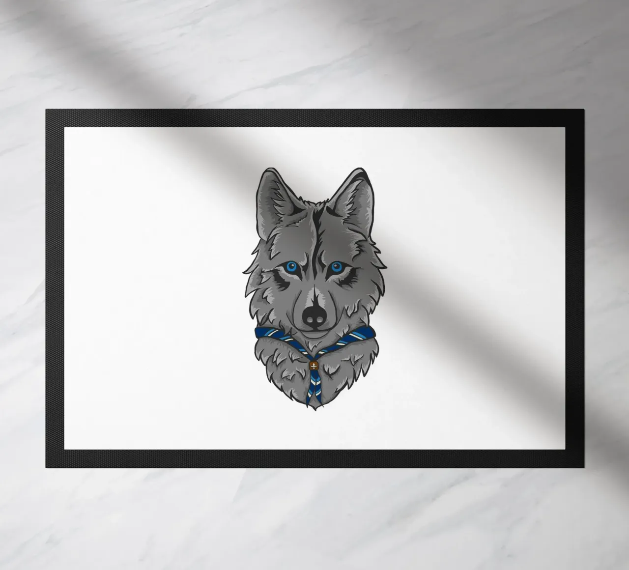 Scout Wolf deurmat van Loobs