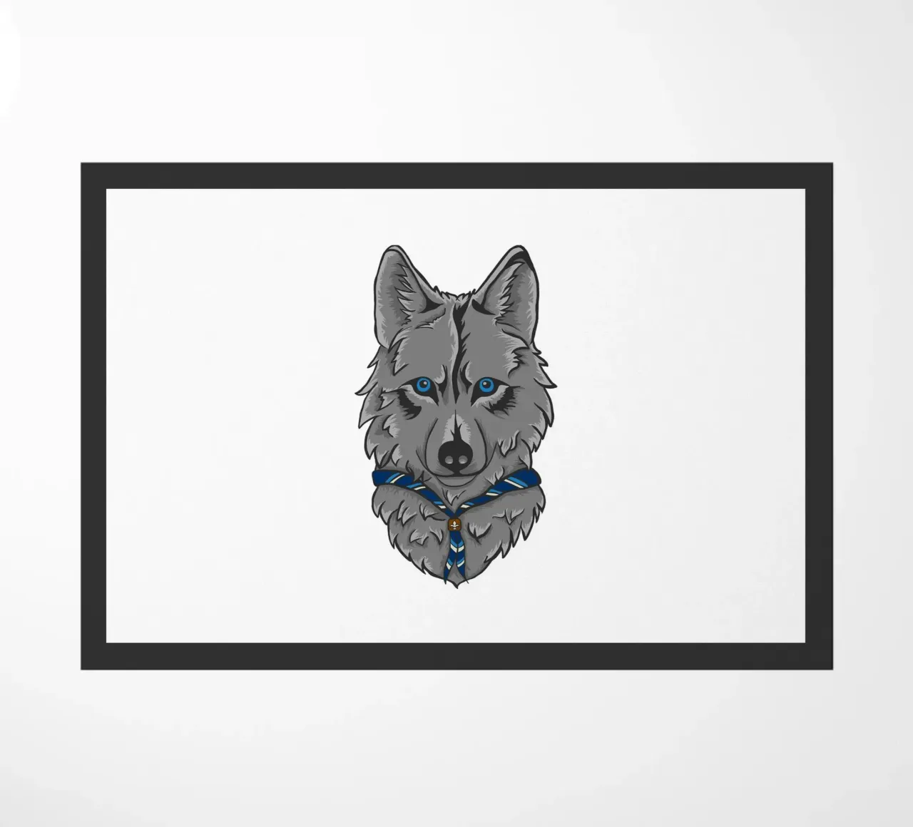 Scout Wolf deurmat van Loobs