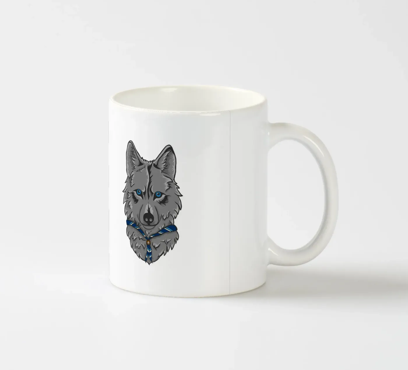 Scout Wolf ceramic mug by Loobs