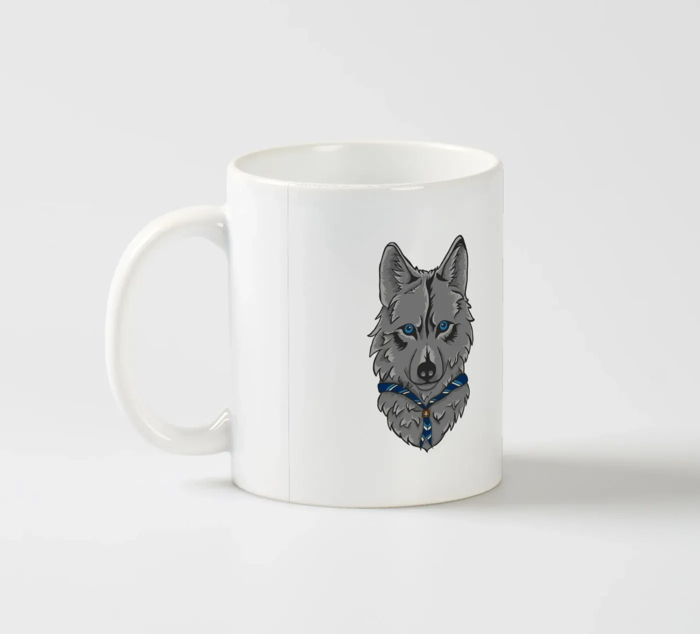 Scout Wolf ceramic mug by Loobs