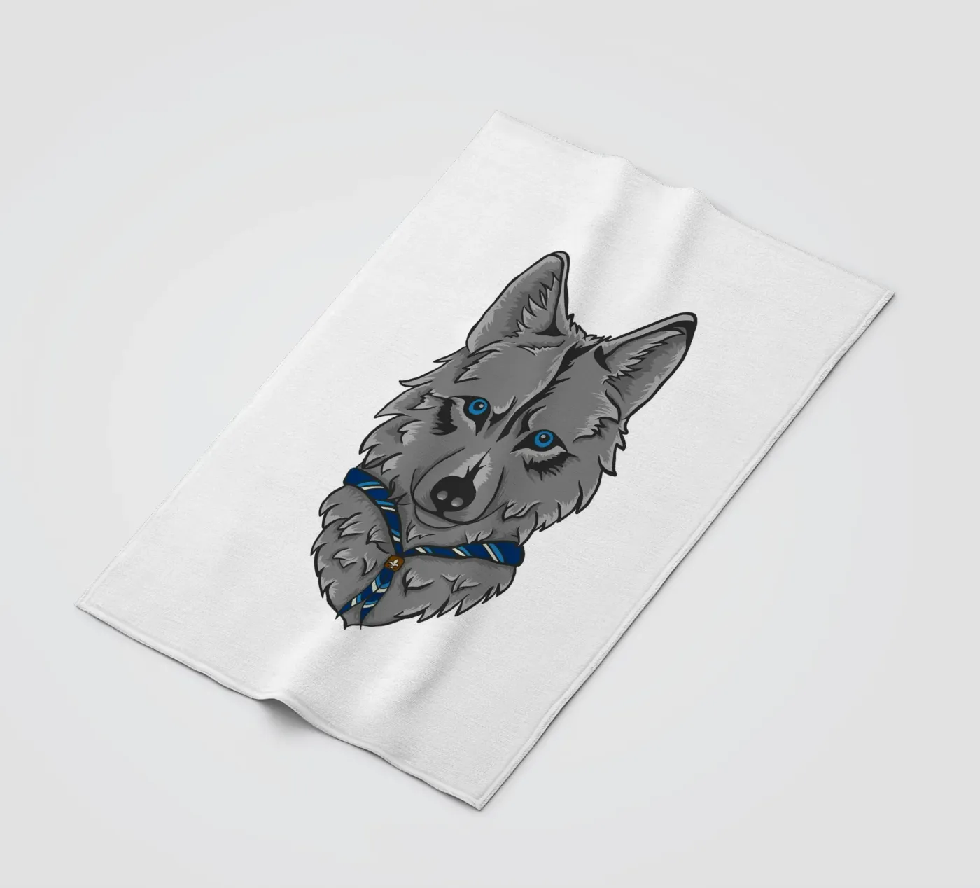Pfadfinder Wolf Fleecedecke von Loobs