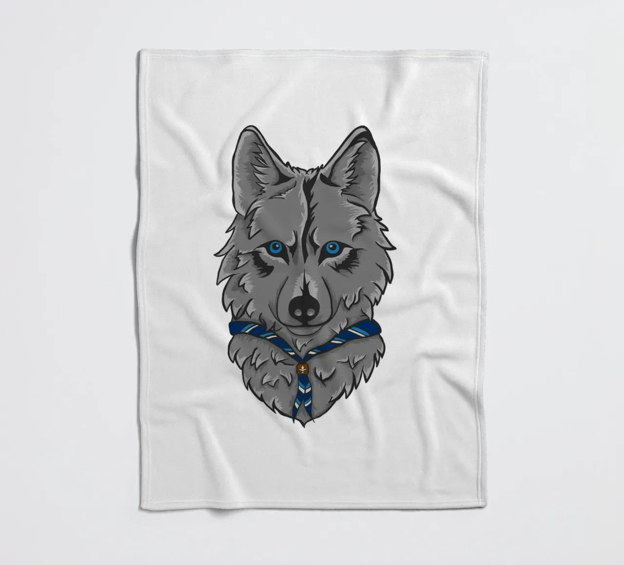Lupo scout coperta in pile da Loobs