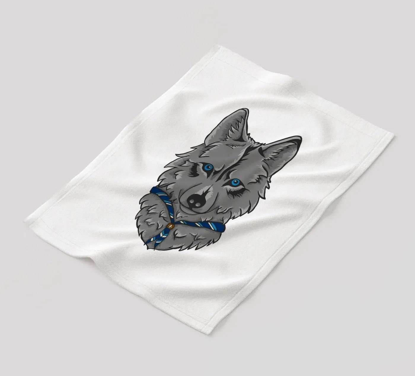 Pfadfinder Wolf Fleecedecke von Loobs