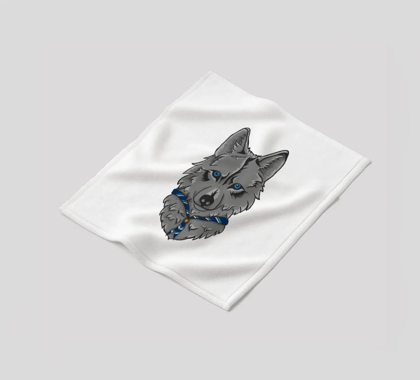 Pfadfinder Wolf Fleecedecke von Loobs