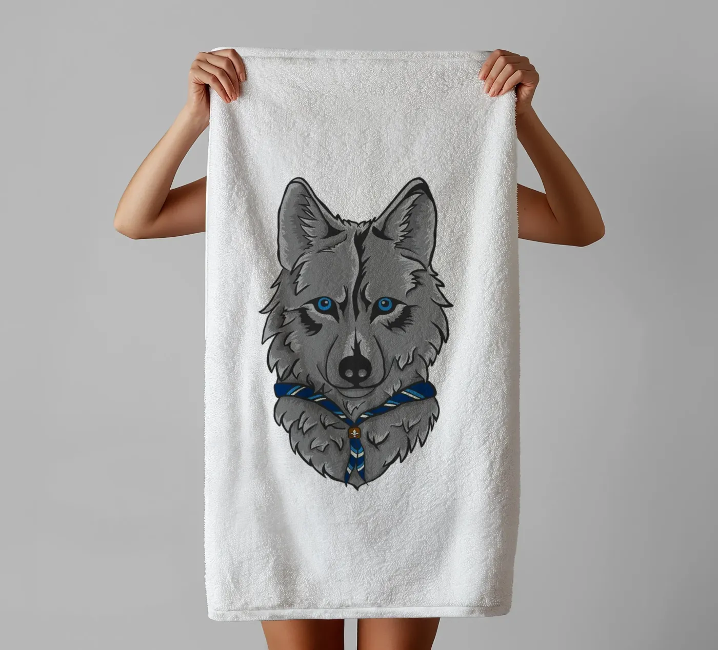 Scout Wolf badhanddoek van Loobs