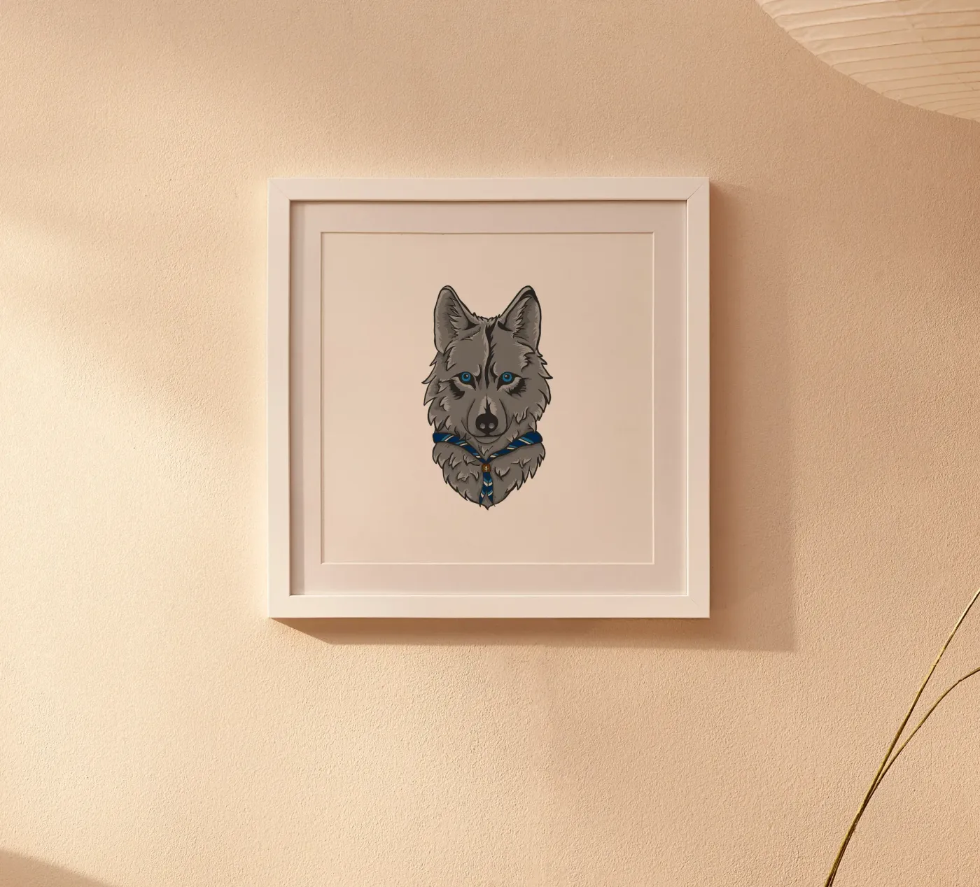 Scout Wolf poster van Loobs