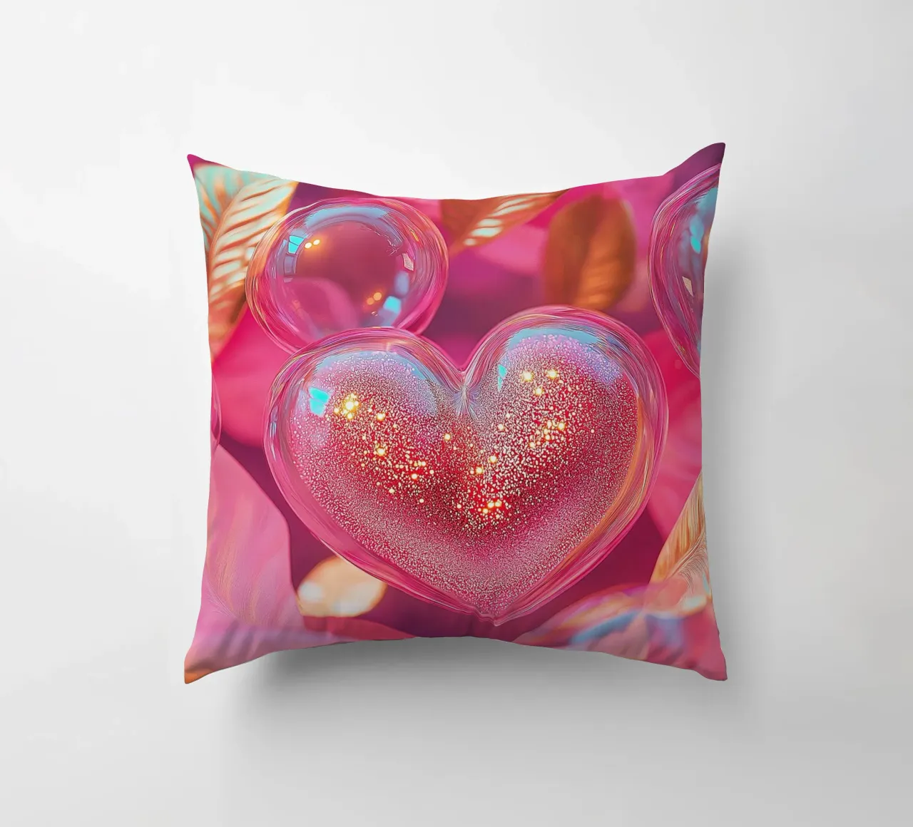 Amore fragile - rosa cuscino da Malou-Studio