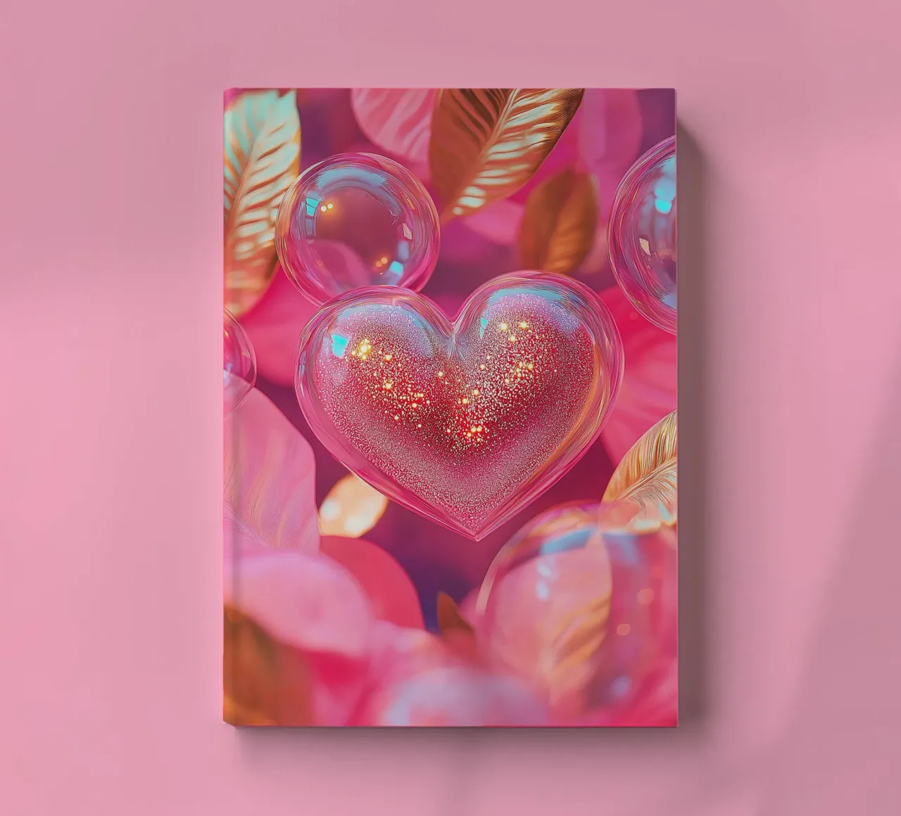 Amore fragile - rosa diario da Malou-Studio