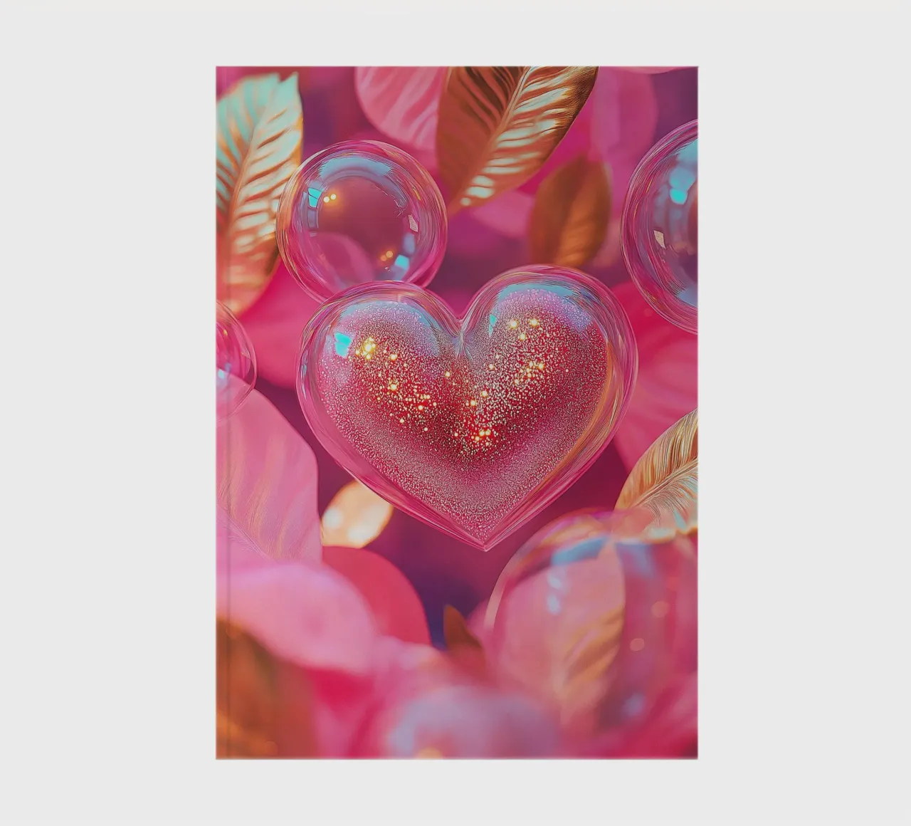 Amore fragile - rosa diario da Malou-Studio