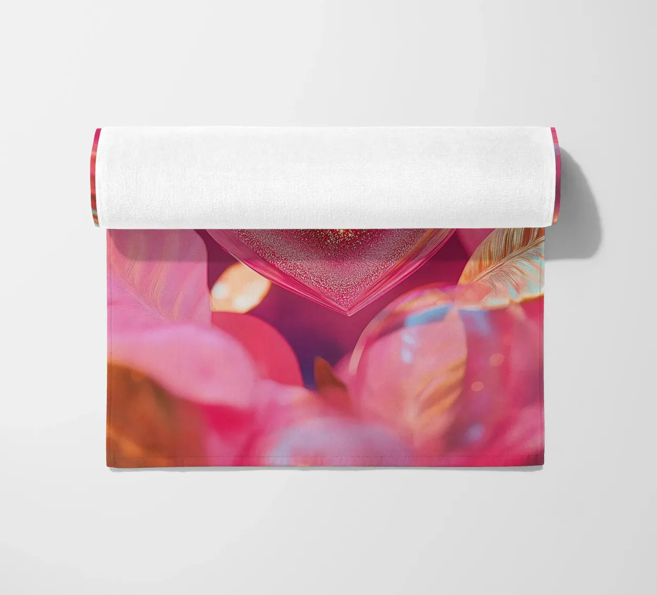 Amore fragile - rosa telo mare da Malou-Studio