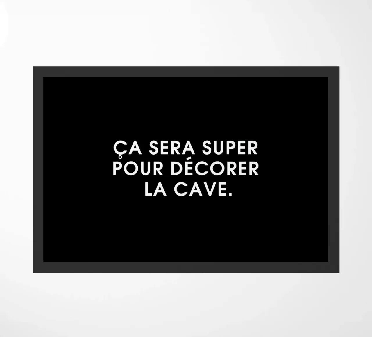 Ça sera super pour décorer la cave - Black zerbino da Intertitres